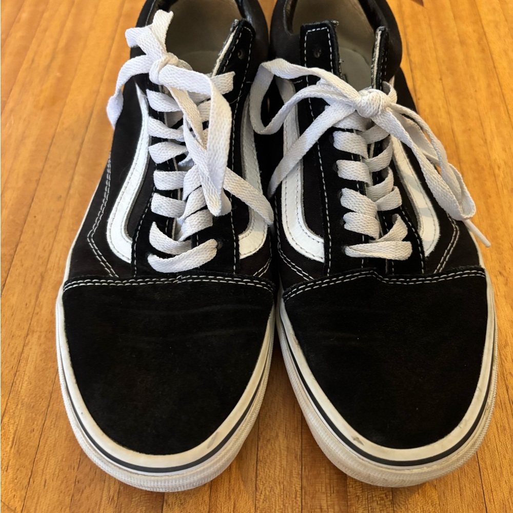 Vans Black and White Women's Sneakers